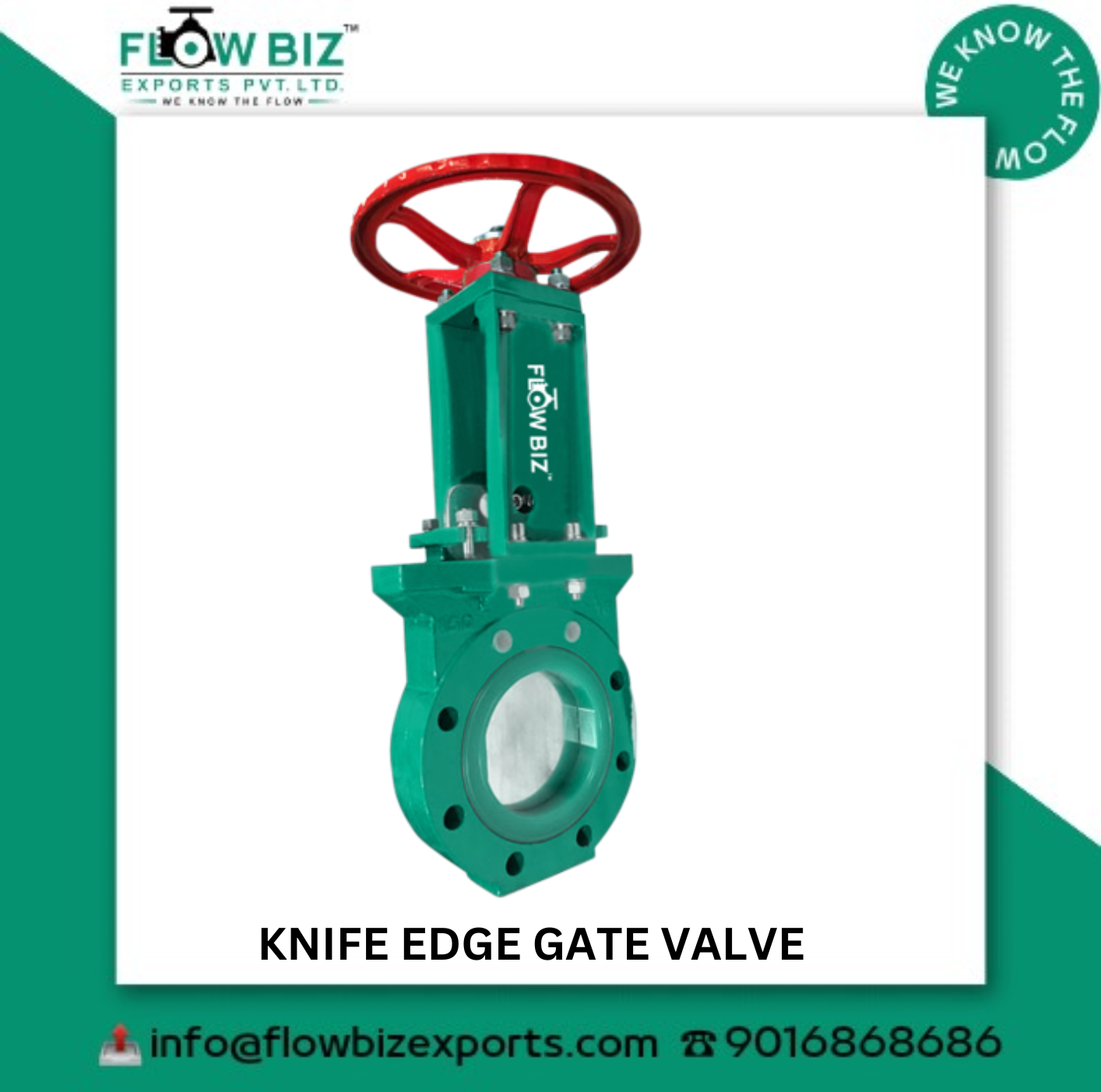 Knife Edge Gate Valve Manufacturer in Pune