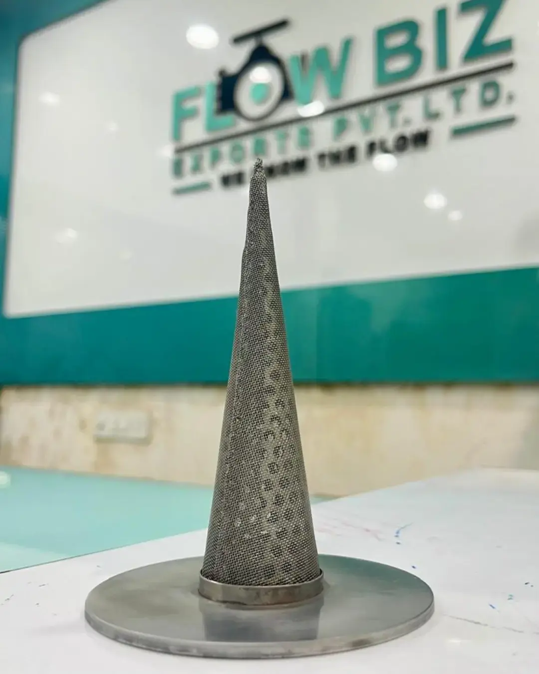 Conical Strainer Manufacturer India | FlowBiz Exports