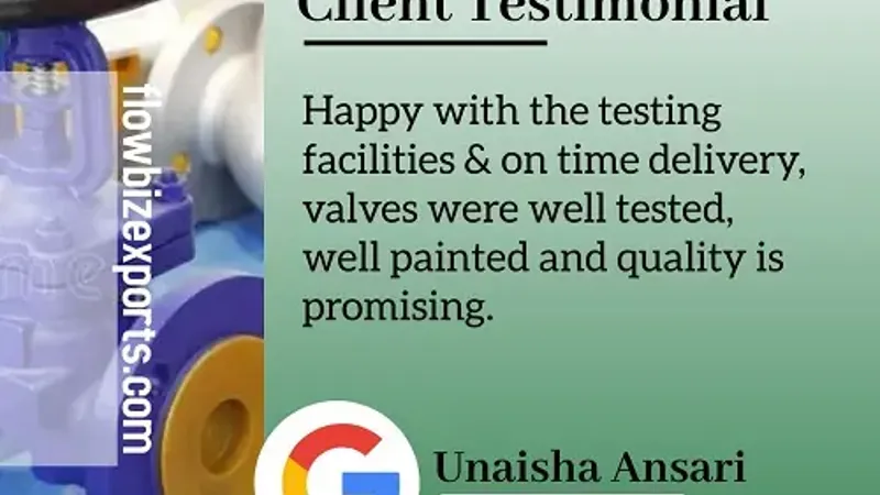 Google Review by Unaisha Ansari