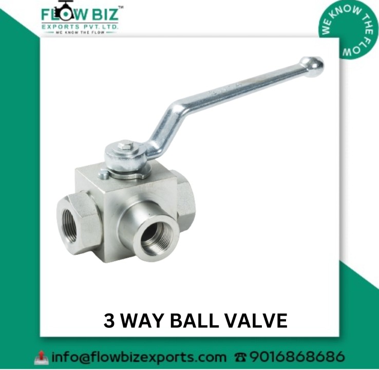 3-Way Ball Valve