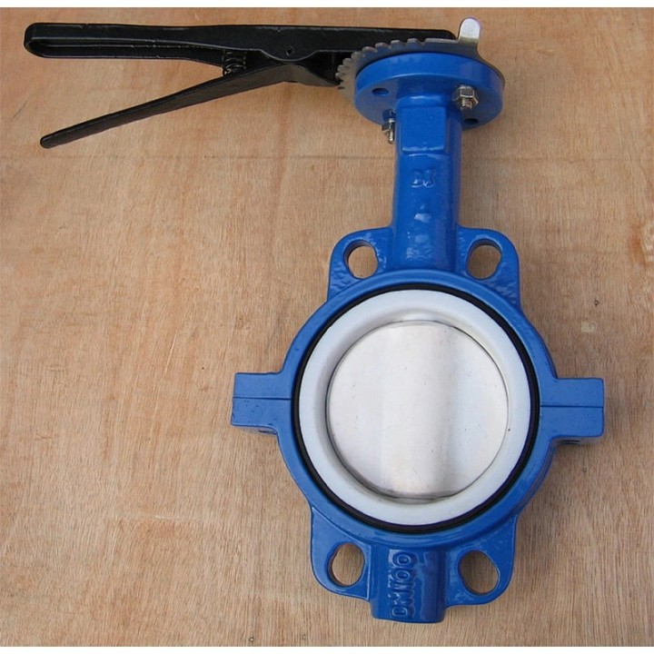 PTFE Lined Butterfly Valve 