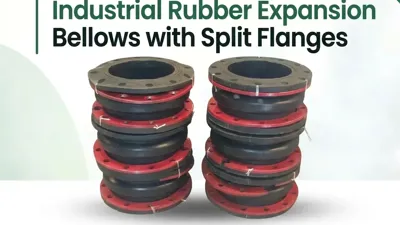 Rubber Expansion Bellows with Split Flanges
