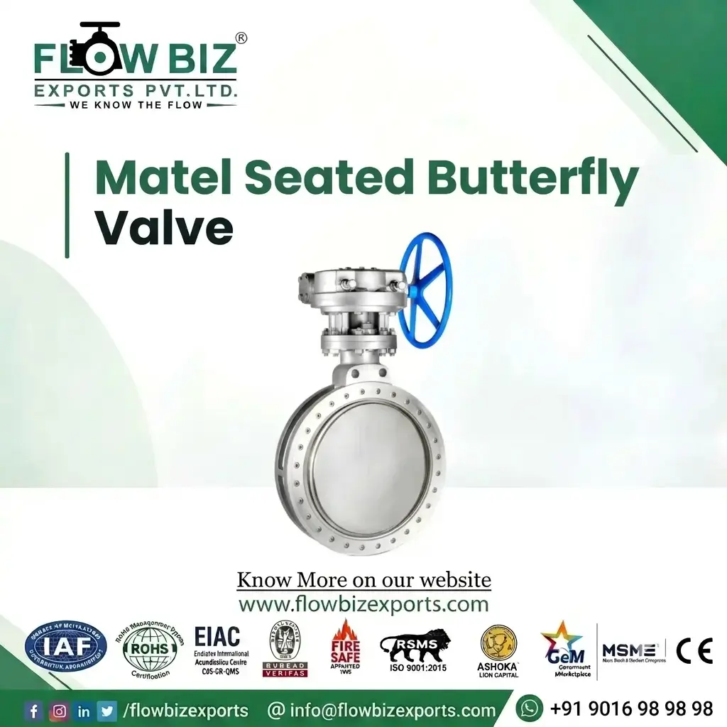 Spherical Disc Butterfly Valve Manufacturer in Mumbai