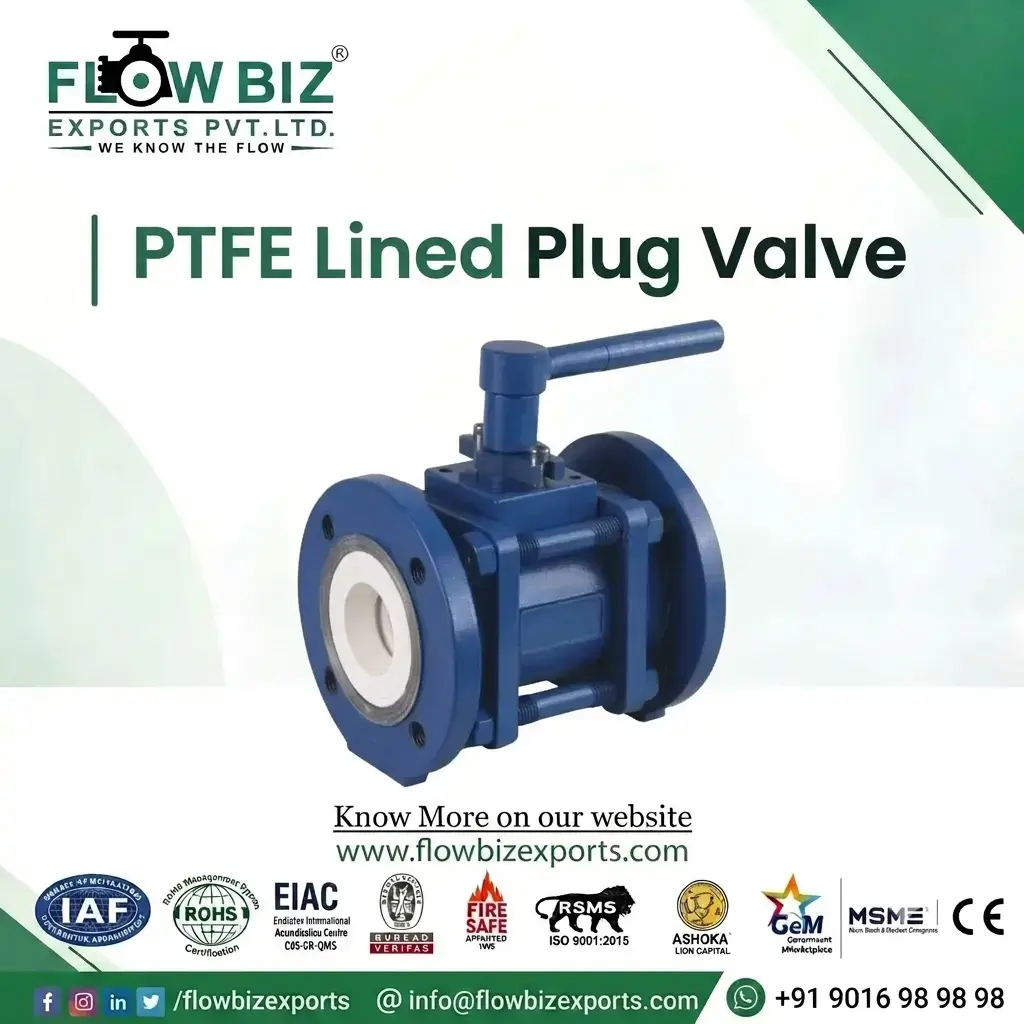 PTFE Lined Plug Valve 