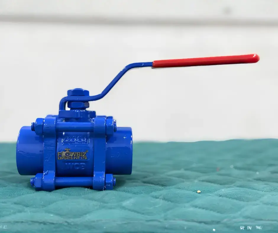 WCB 3 Piece Ball Valve Screwed
