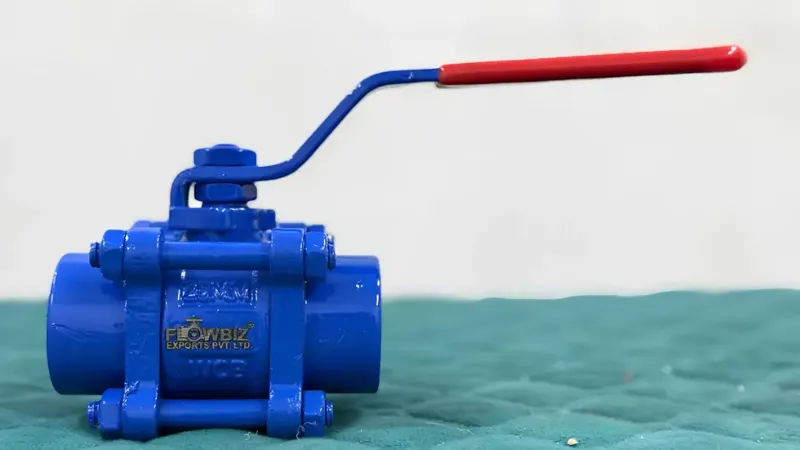 WCB 3 Piece Ball Valve Screwed
