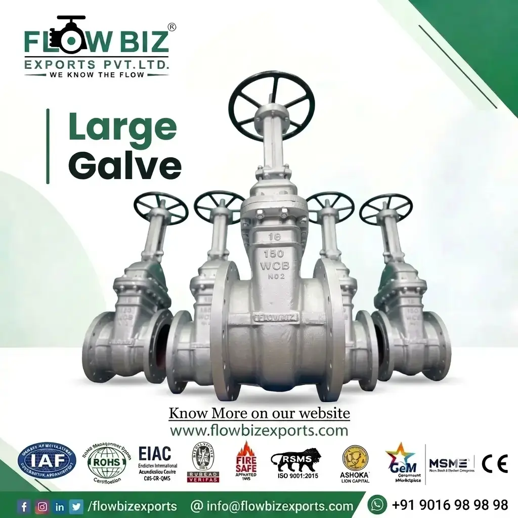 top 10 gate valve manufacturer india - Flowbiz Brand  