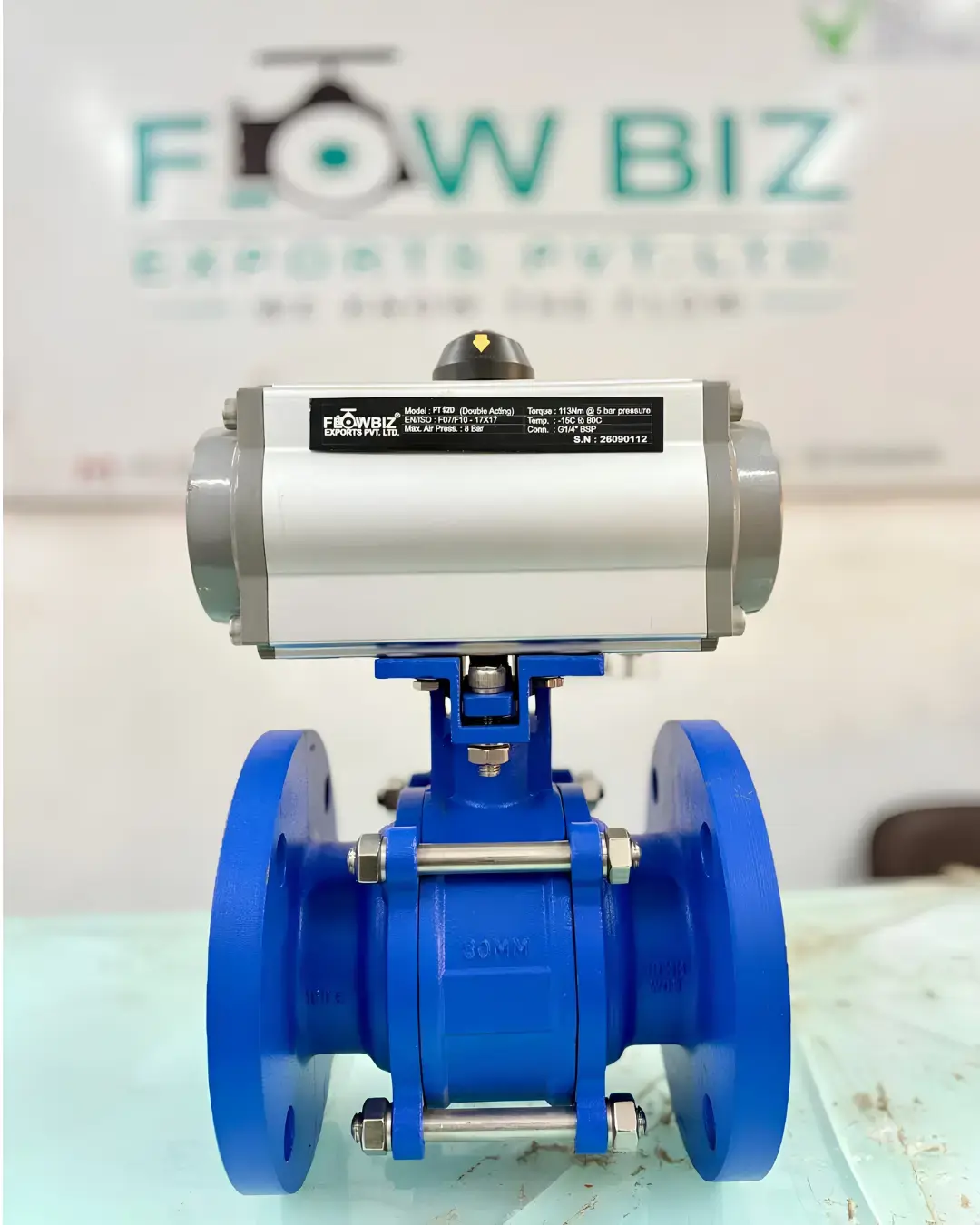  3 Piece Flanged Ball Valve 