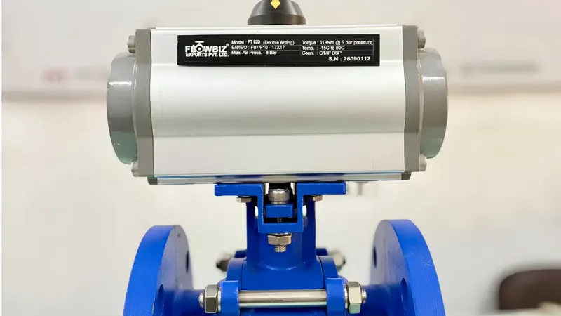 3 Piece Flanged Ball Valve
