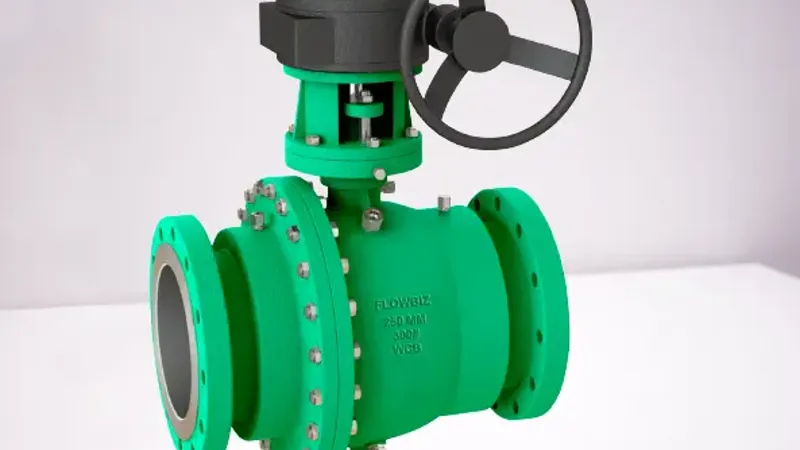 Trunnion Mounted Ball Valve Manufacturer - FlowBiz