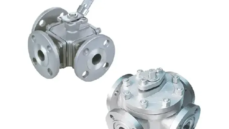 Multi-Port 3-way, 4-way Ball Valve