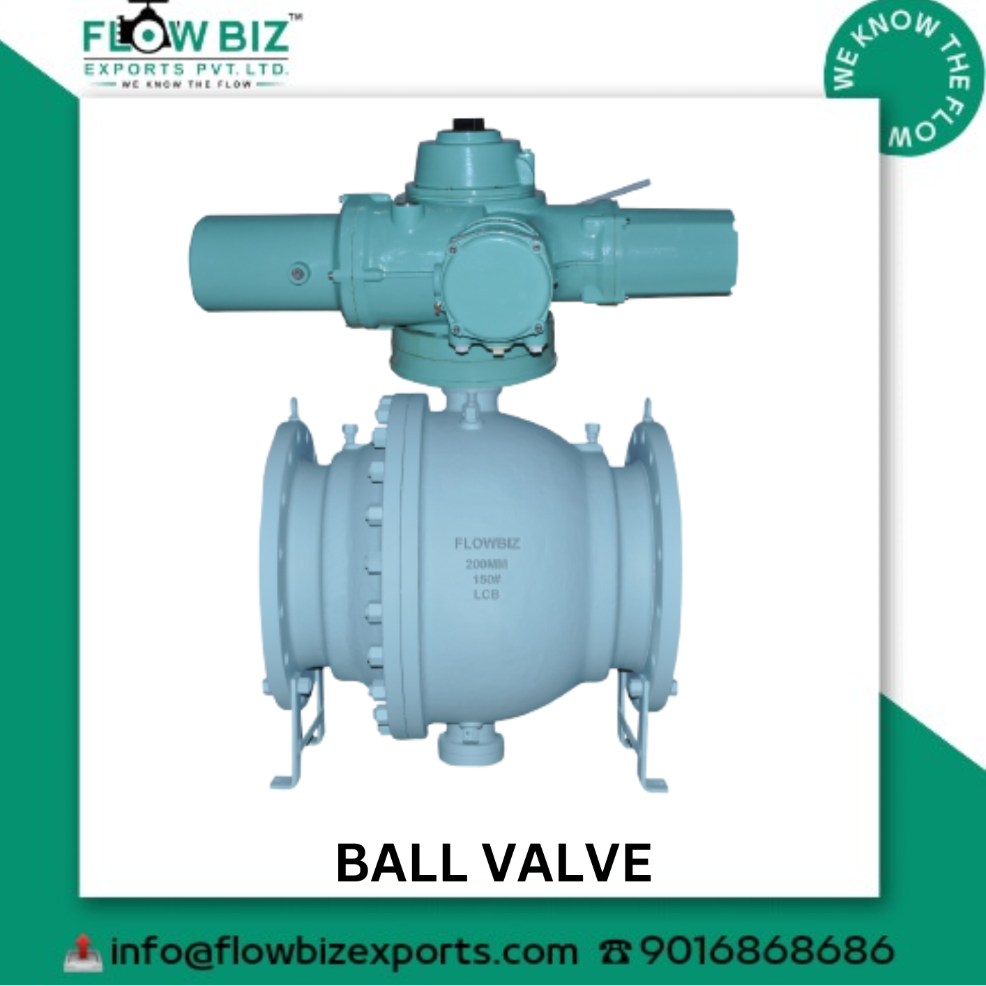 ball valve manufacturer pune - Flowbiz