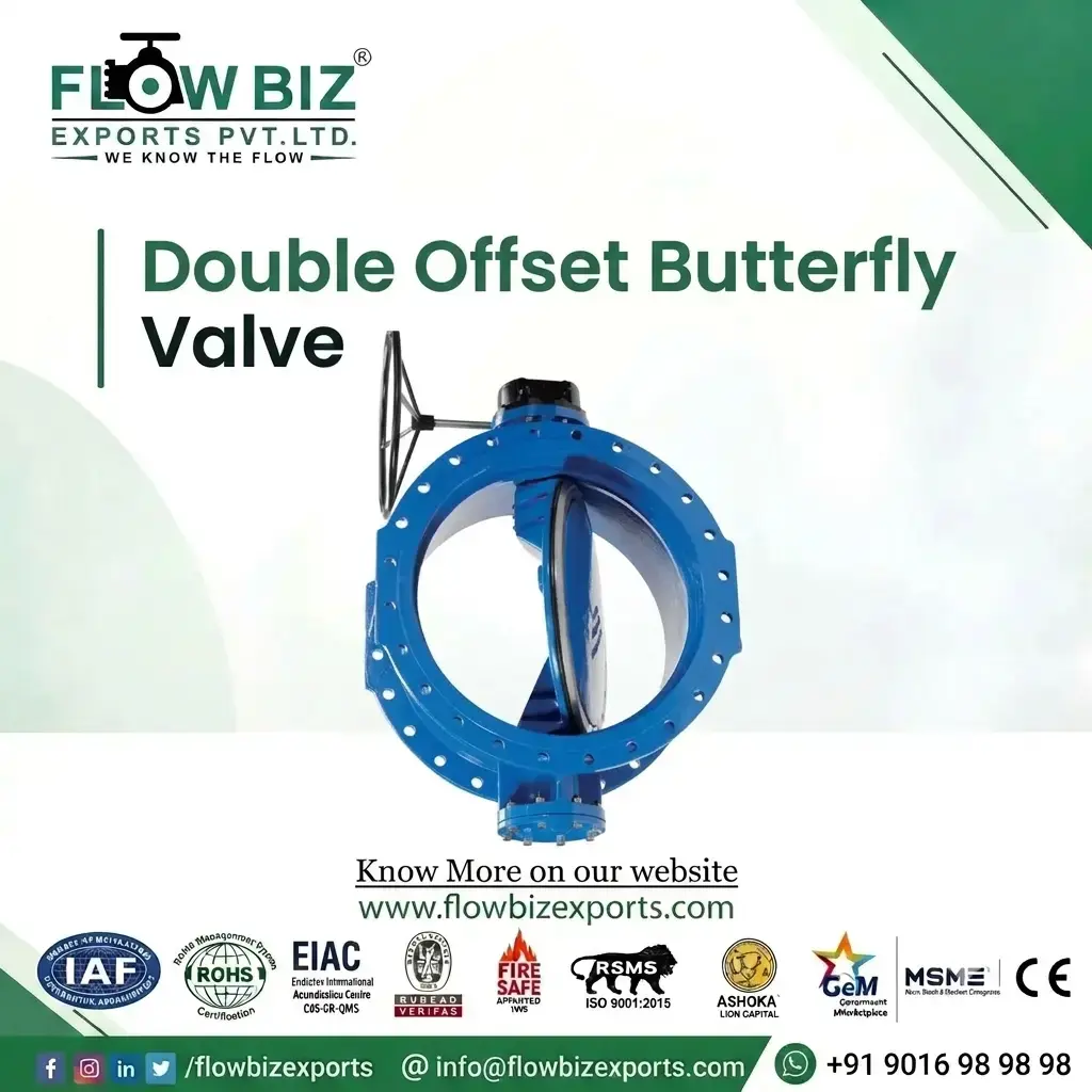 Double Offset Butterfly Valve Manufacturers in Nashik