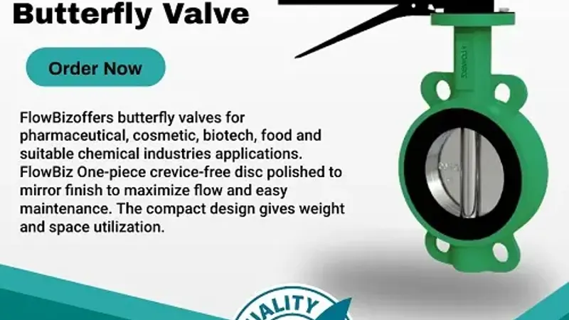 pharma butterfly valve manufacturer india - Flowbiz