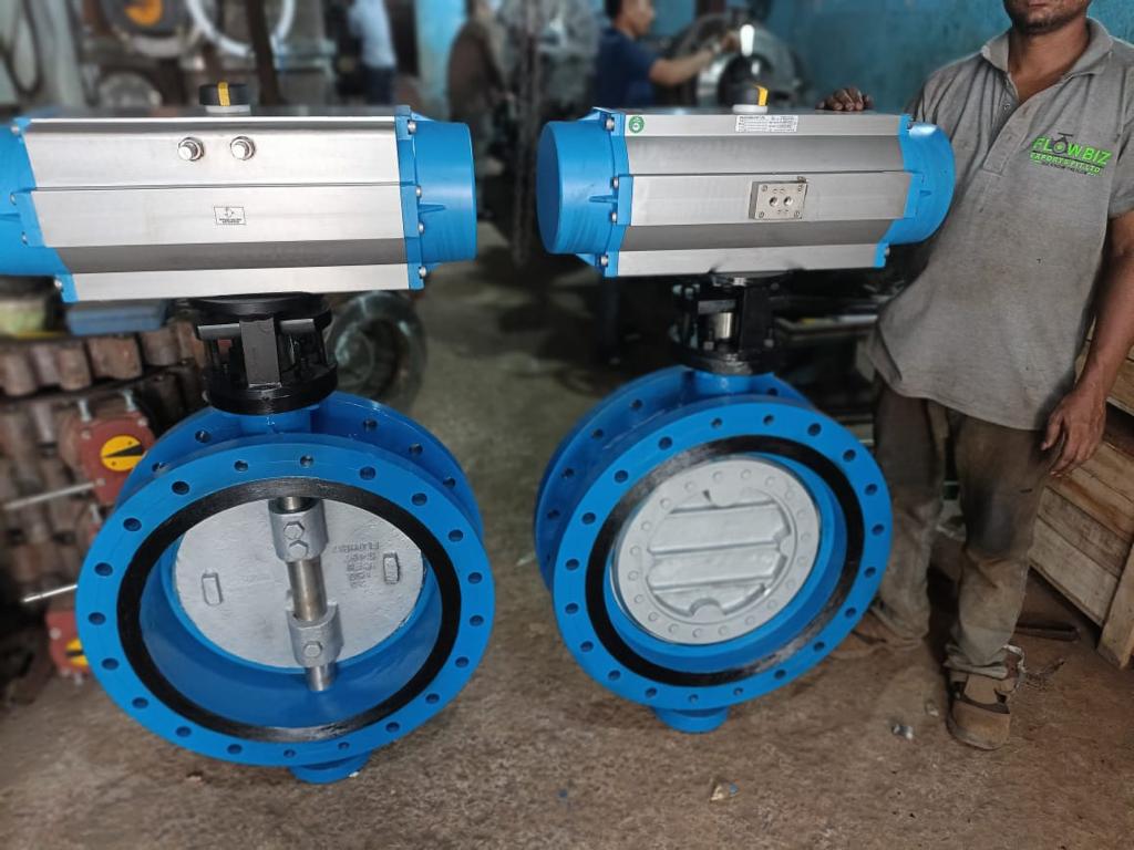 triple eccentric butterfly valve manufacturer india - Flowbiz