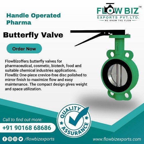 Pharma Butterfly Valve 