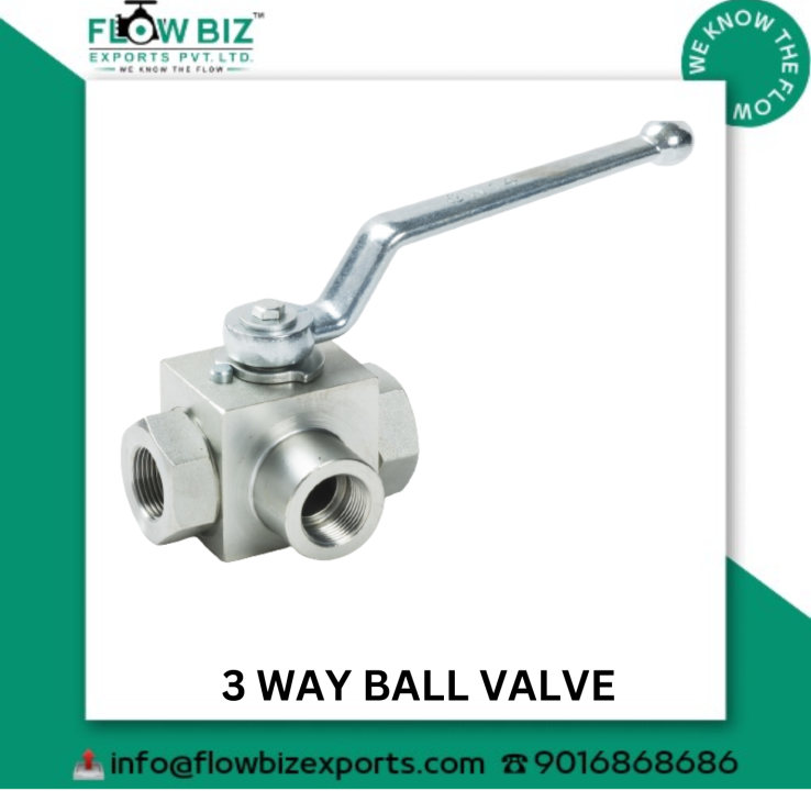 3-Way Ball Valve, Ball Valve