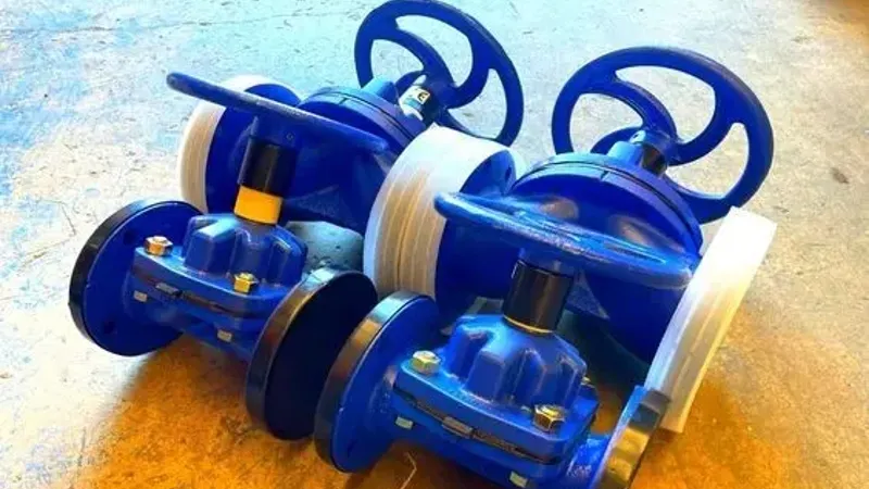 PTFE Lined Diaphragm Valve