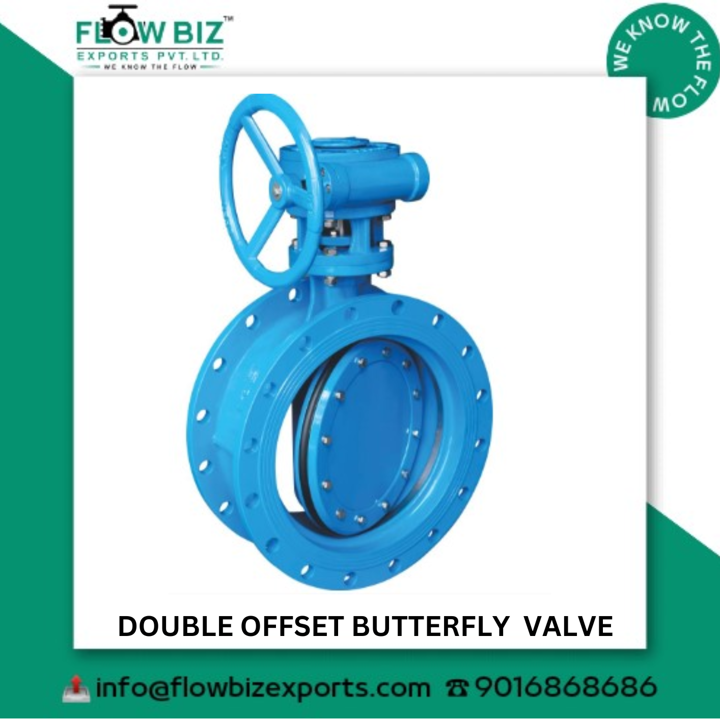 double offset butterfly valve manufacturers ahmedabad - Flowbiz