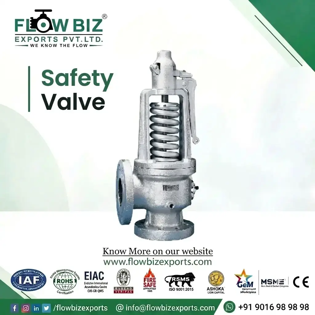 best safety valve manufacturer pune - Flowbiz
