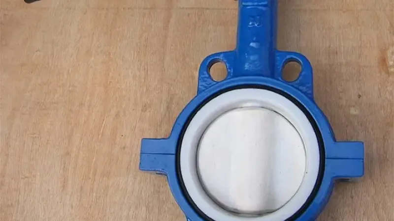 PTFE Lined Butterfly Valve