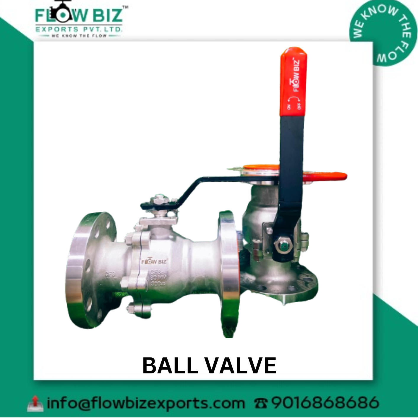 ball valve manufacturer ahmedabad - Flowbiz