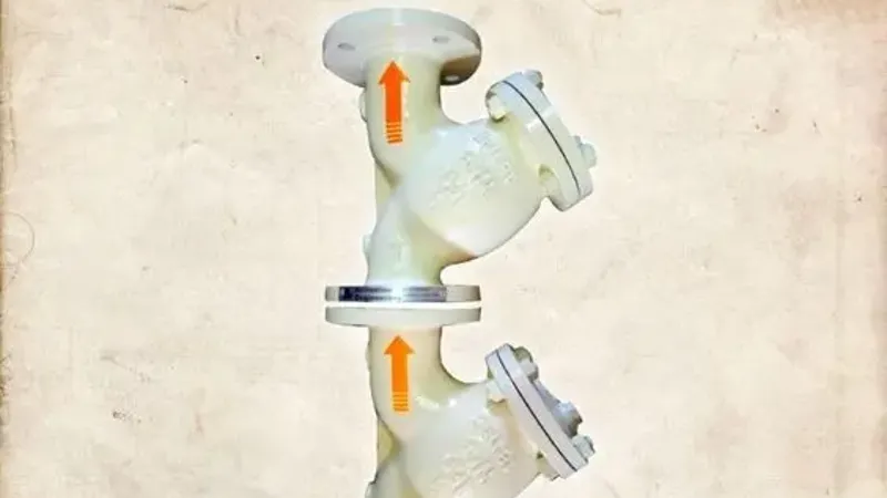 PTFE Lined Y Type Strainer