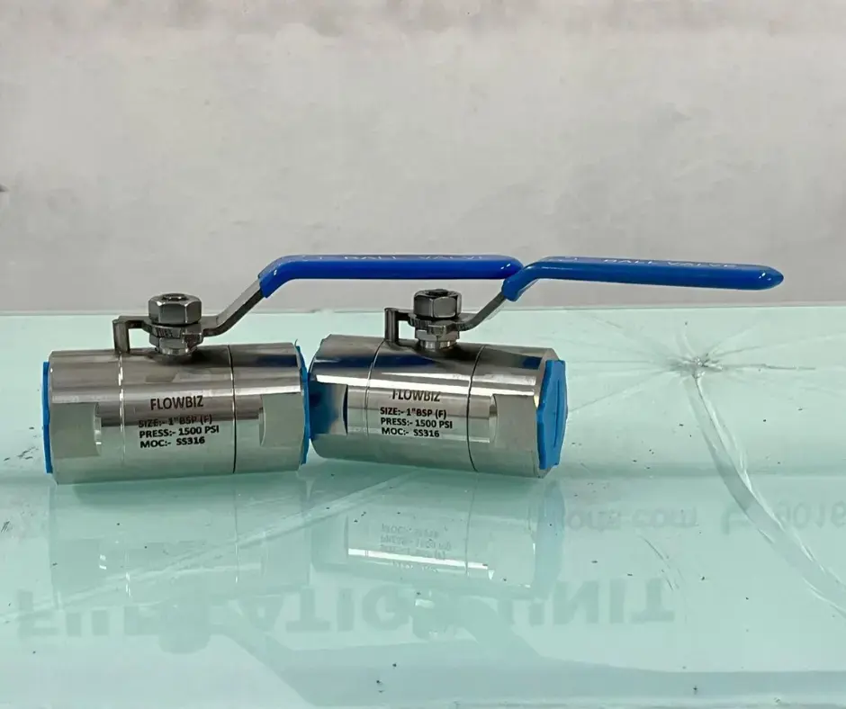 High Pressure ball valve