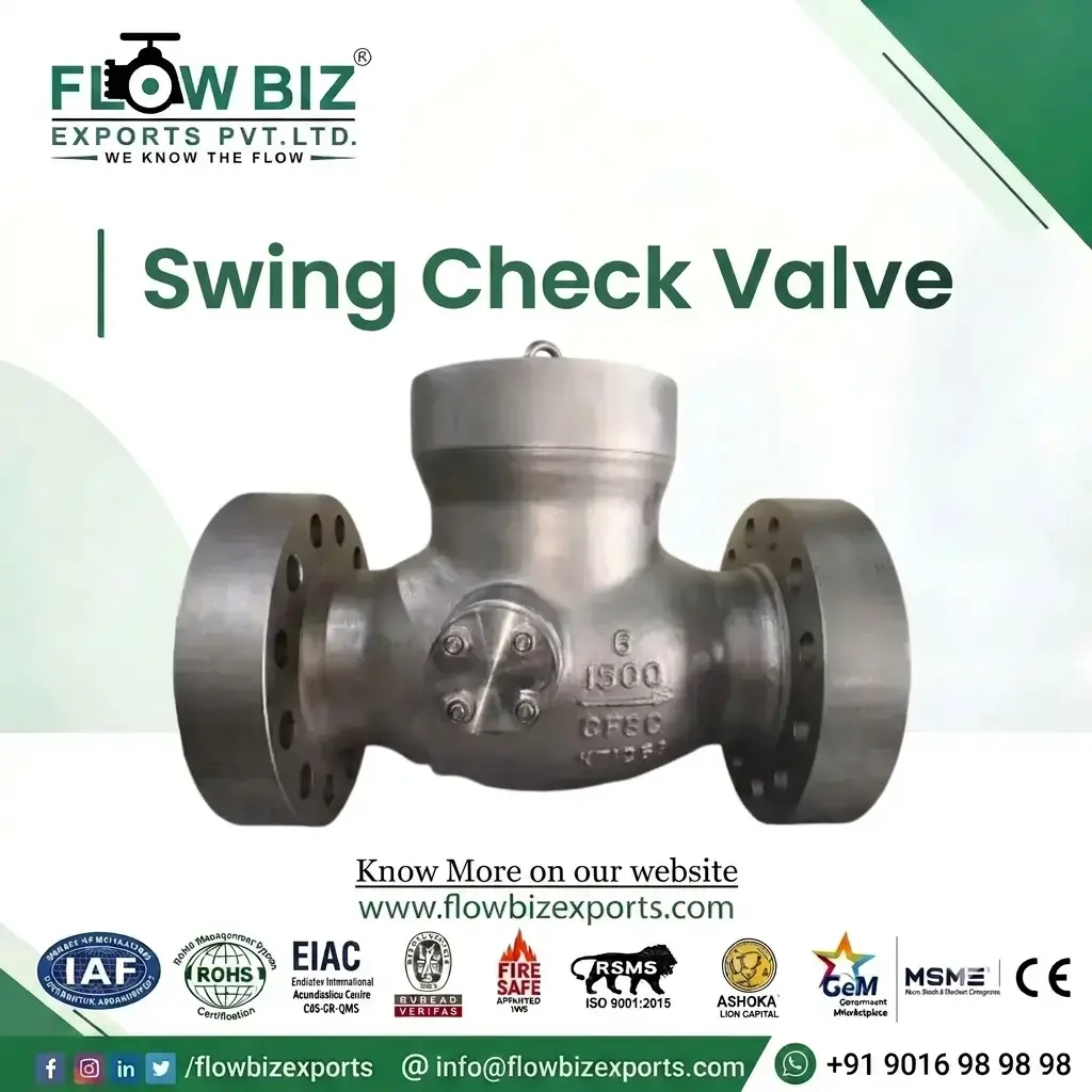 nrv valve swing check valve manufacturer in india - Flowbiz