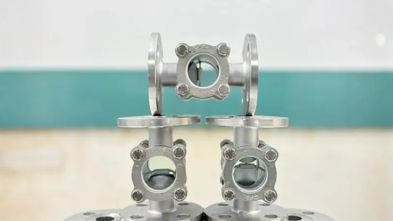 Flapper Type Sight Glass Manufacturer India | FlowBiz Exports