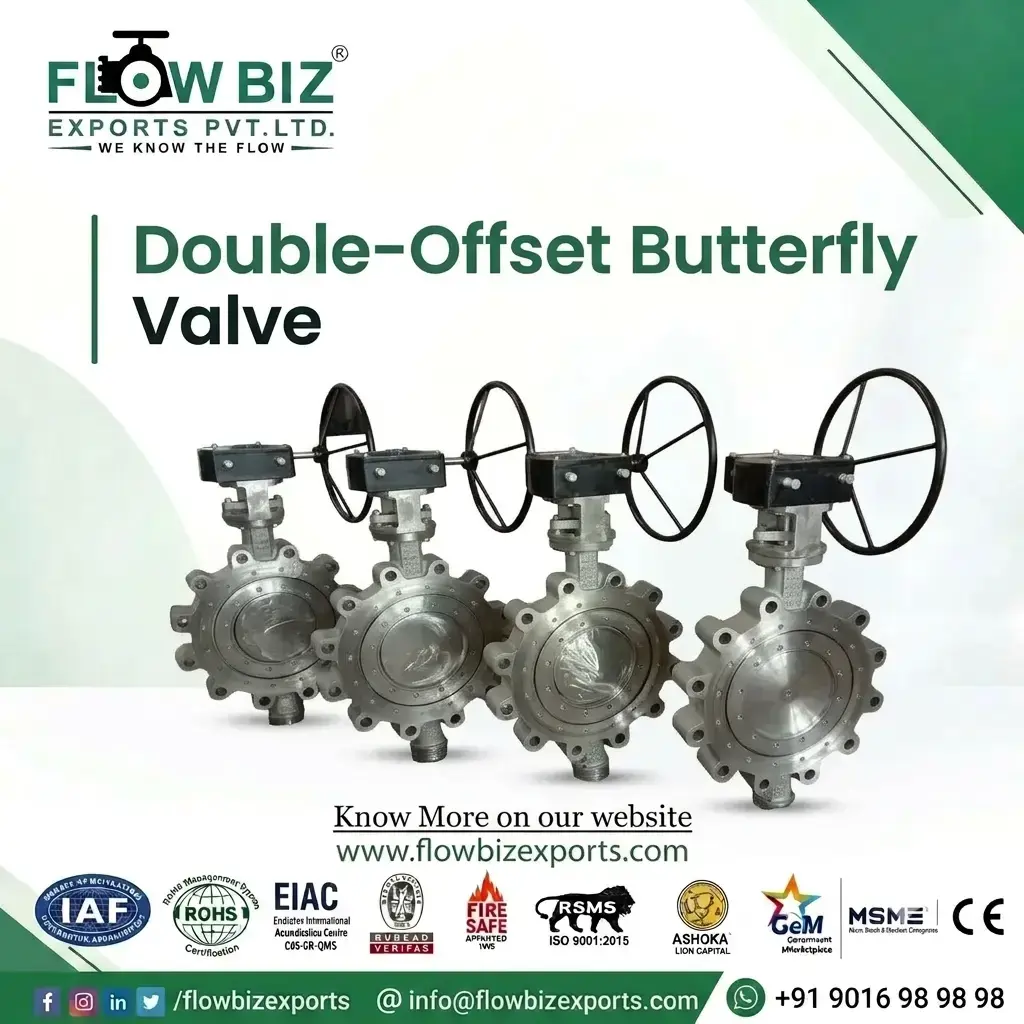 Offset Disc Butterfly Valve 