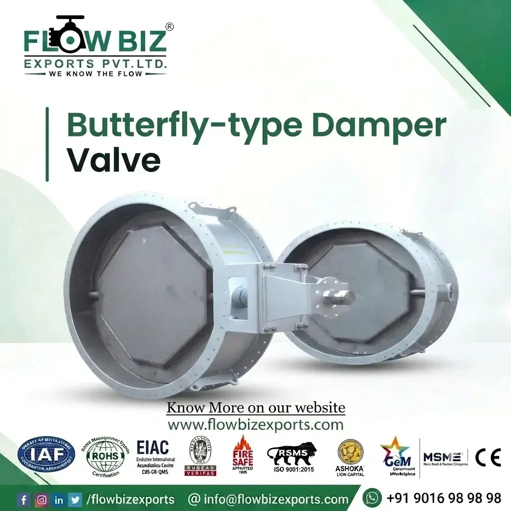 Wafer Type Damper Valve 