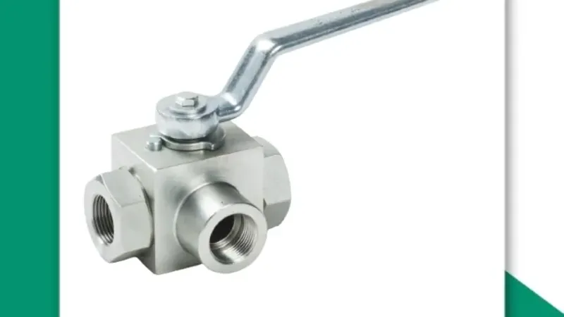 3-Way Ball Valve, Ball Valve