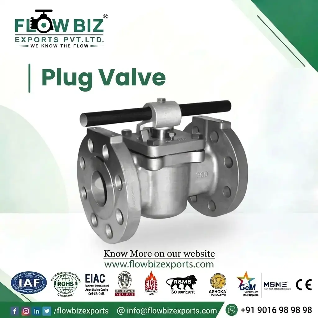 best plug valve manufacturer mumbai - Flowbiz