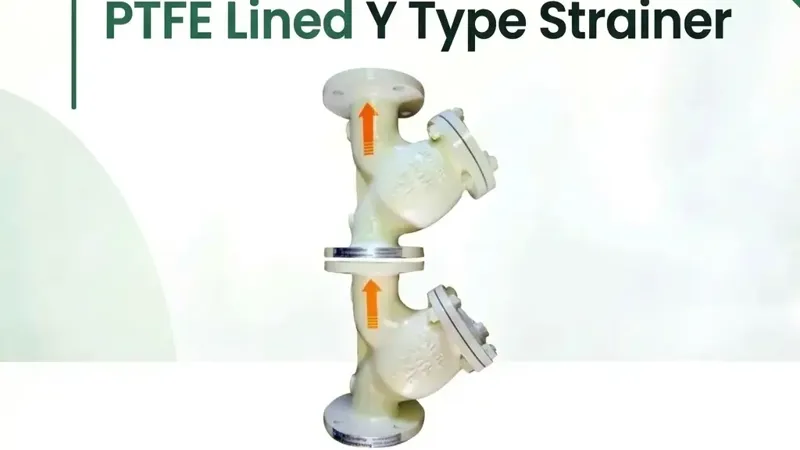 PTFE Lined Y Type Strainer