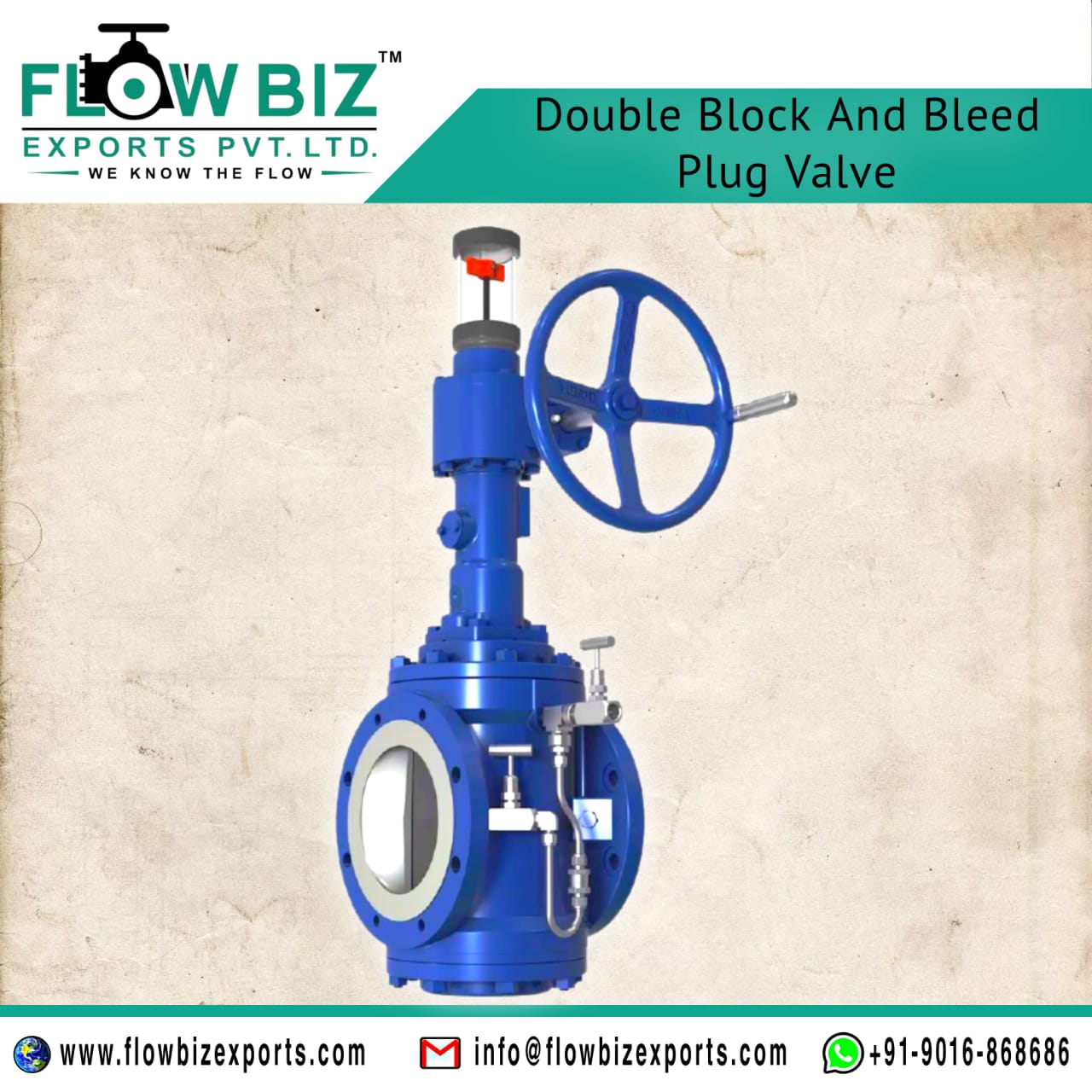 plug valve manufacturer Pune - Flowbiz