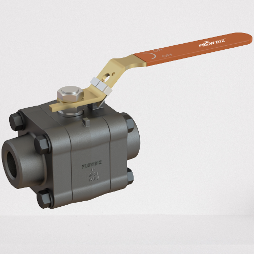 3 Piece Ball valve manufacturer india - Flowbiz