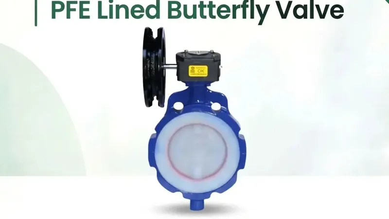 PFE Lined Butterfly Valve Manufacturer in Nashik