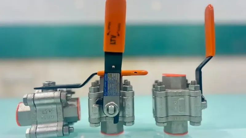 3 Piece Ball Valve