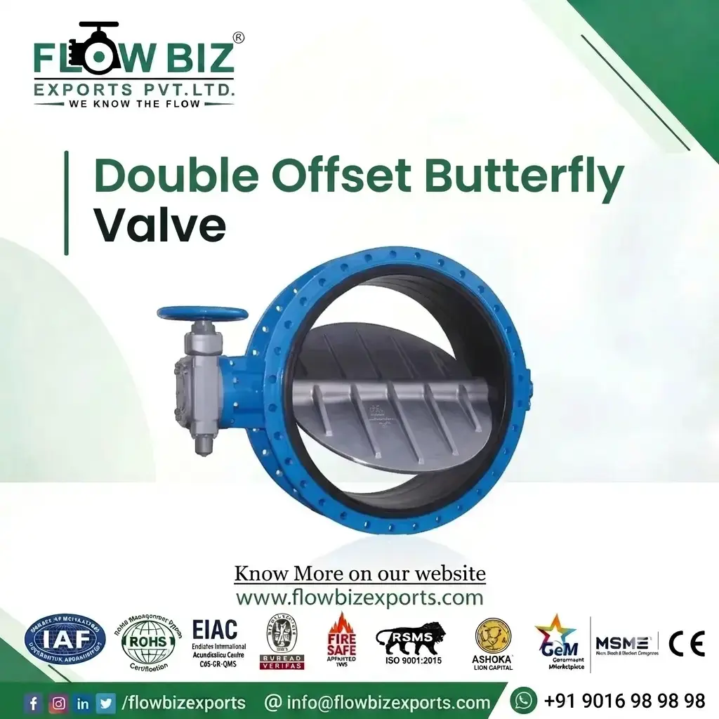 Double Offset Butterfly Valve 