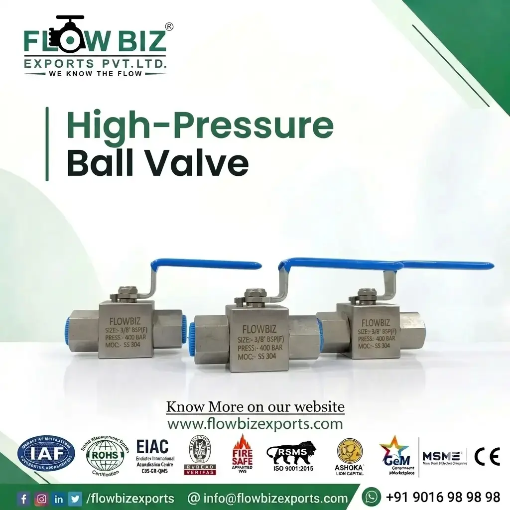 High Pressure ball valve