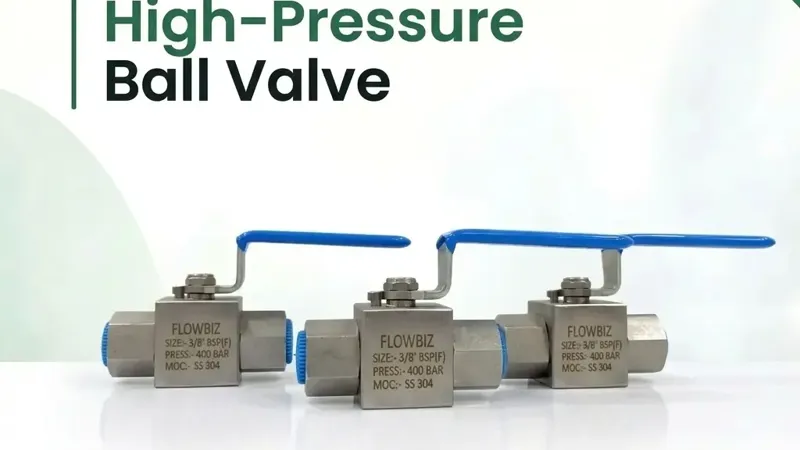 High Pressure ball valve