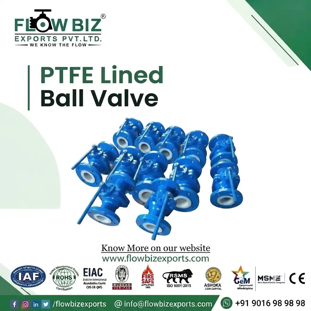 PTFE Lined Ball Valve, Ball Valve