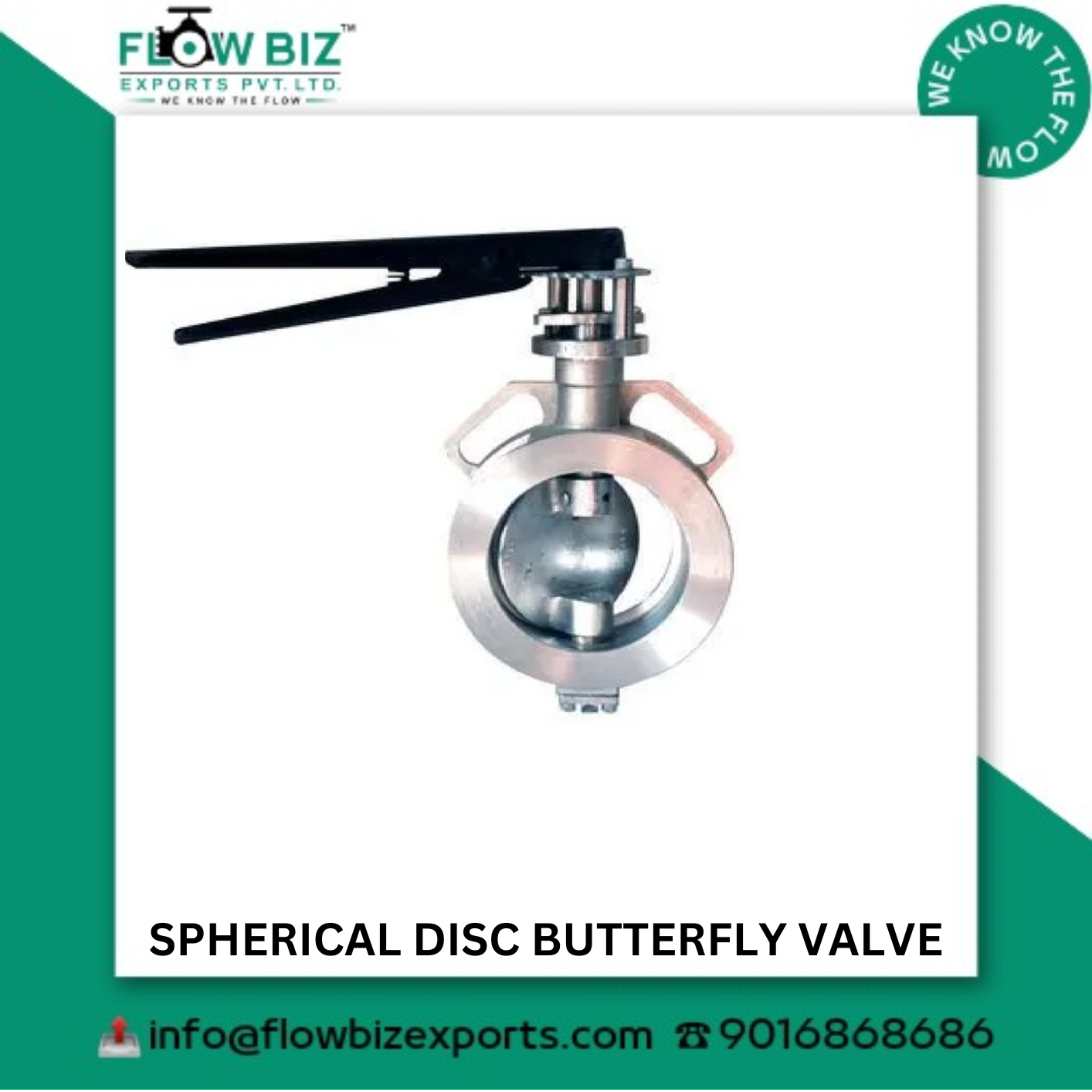spherical butterfly valve manufacturer pune - Flowbz