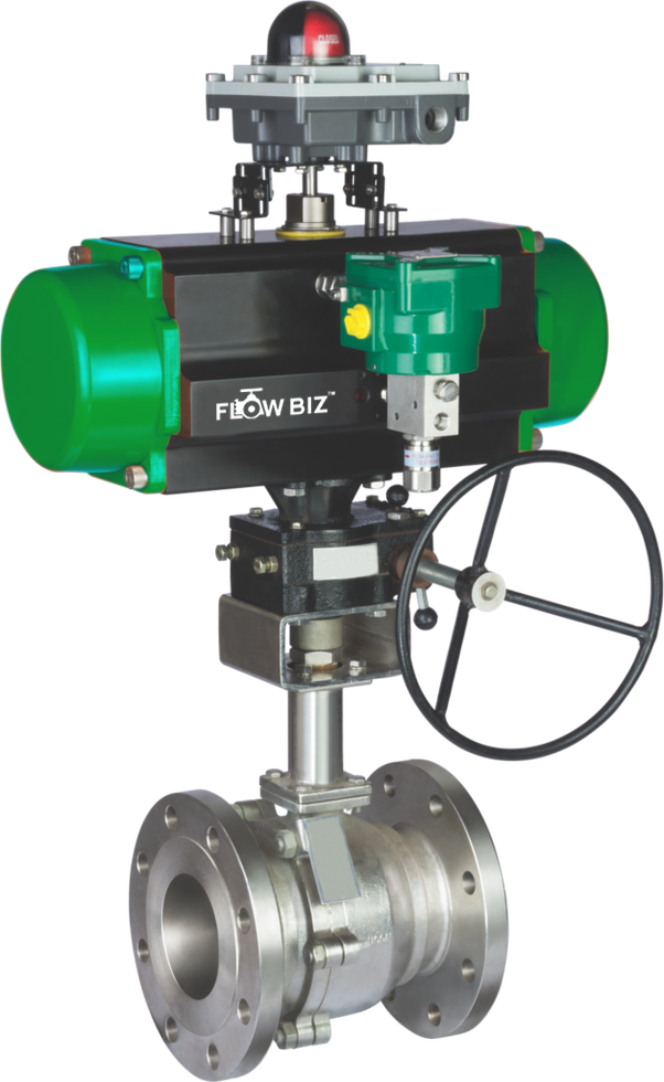 FlowBiz Electric Actuator Ball Valve 