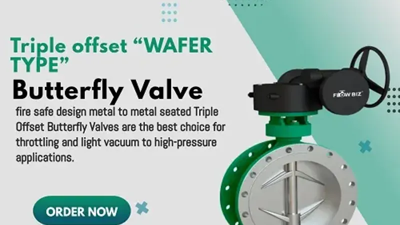 Triple offset “WAFER TYPE”
