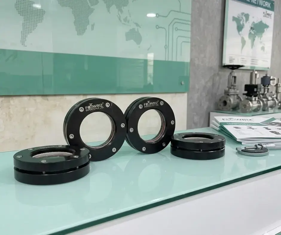 circular tank sight glass