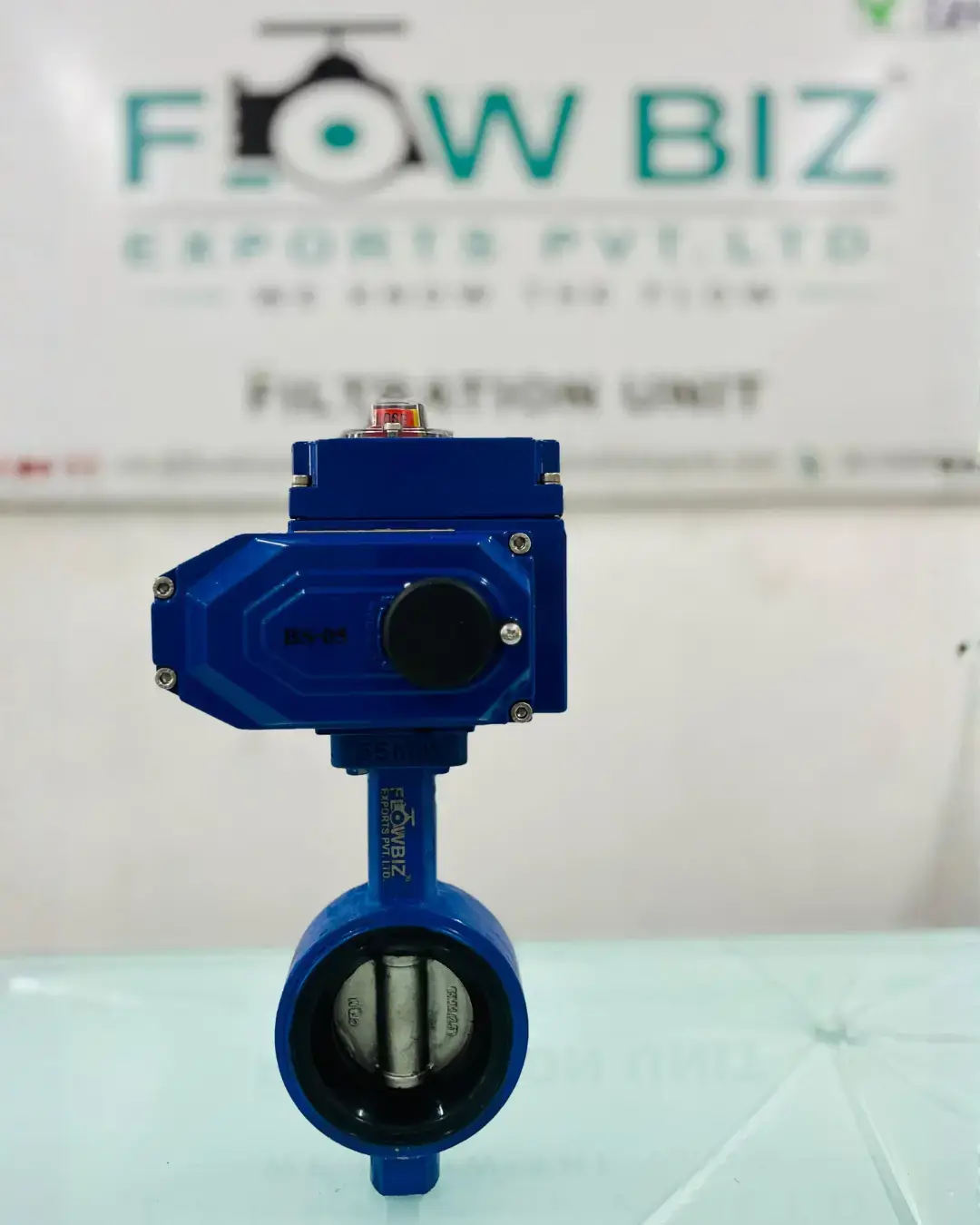  Electric Actuator Butterfly Valve 24V AC