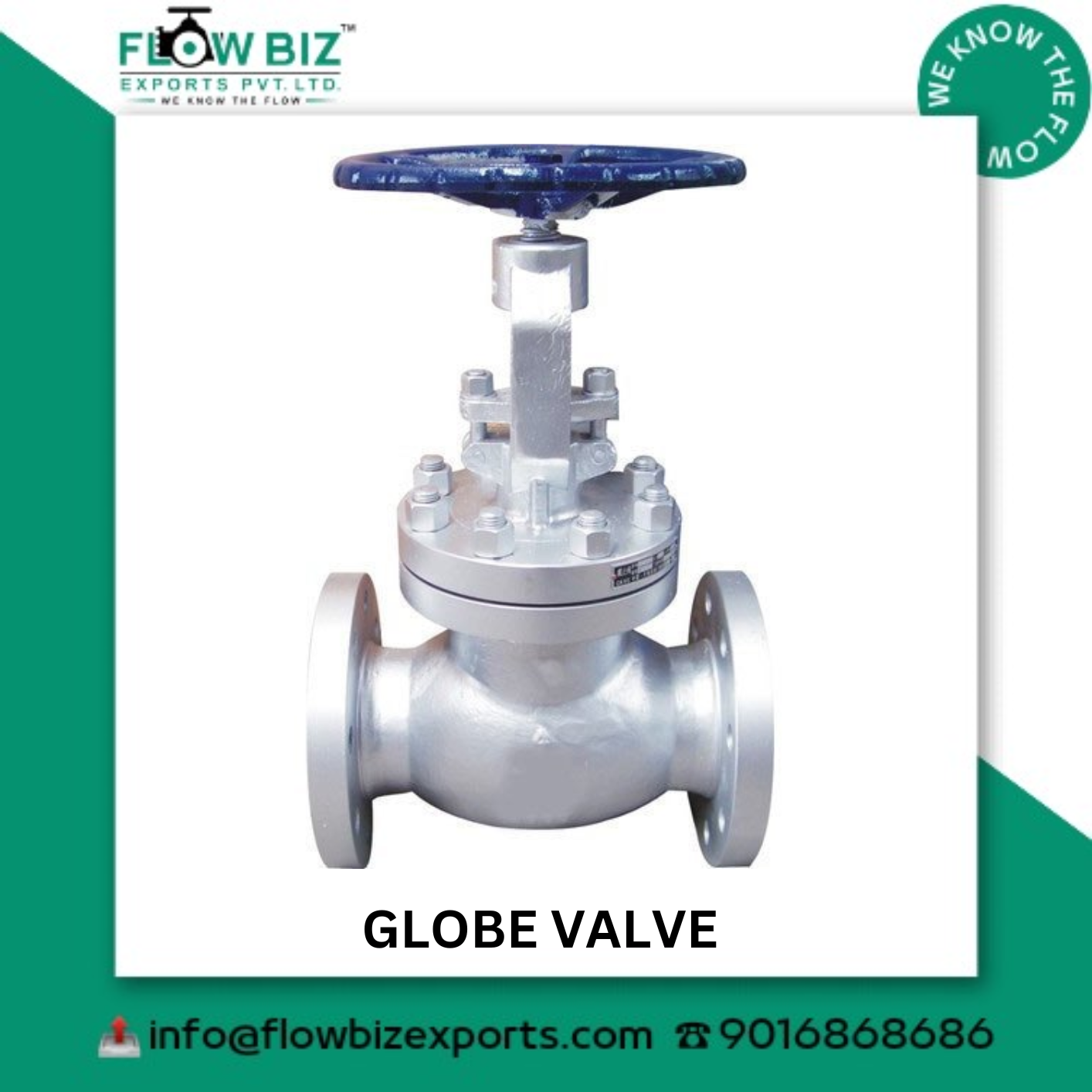 globe valve manufacturer ahmedabad - Flowbiz