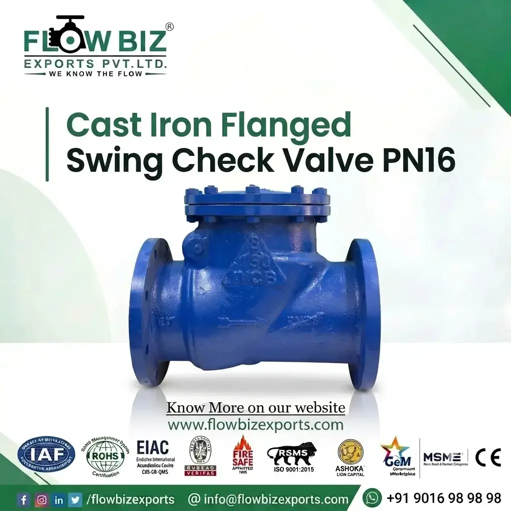 Cast Iron Flanged Swing Check Valve
